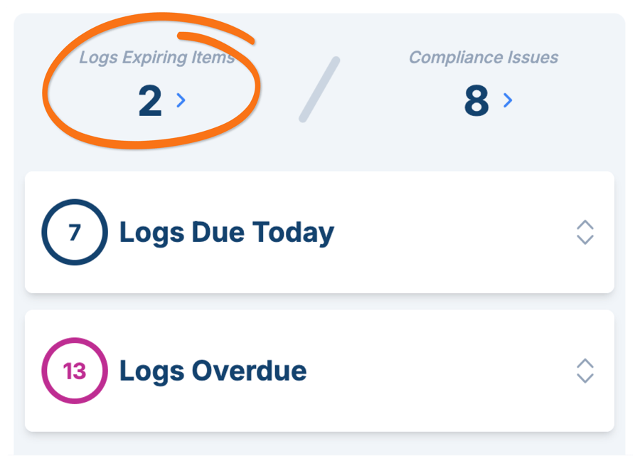 Managing Expiring Items