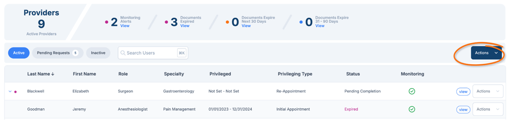 Provider Dashboard Overview